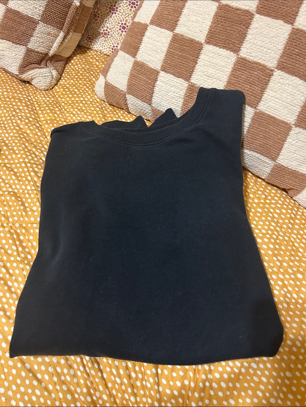 Original Use Men's Black Crewneck Sweater